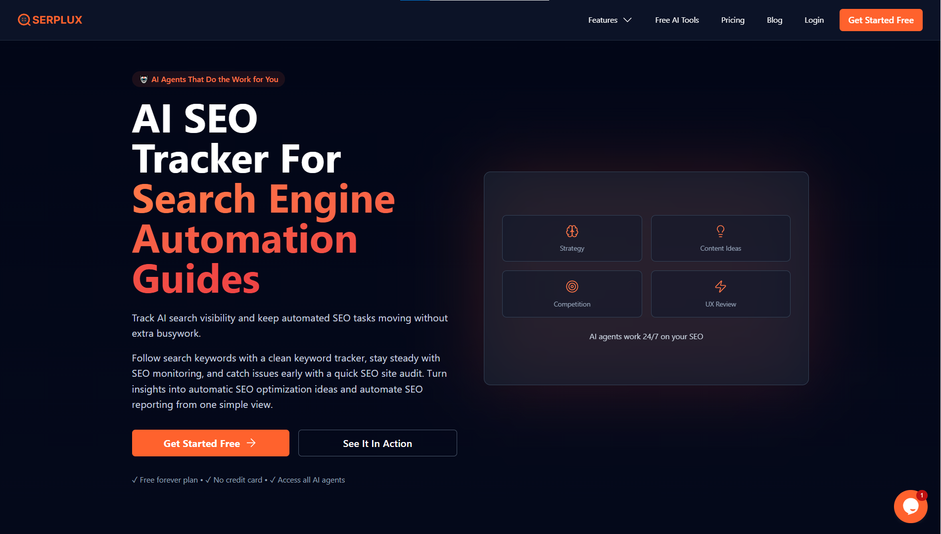 Serplux AI SEO Tool